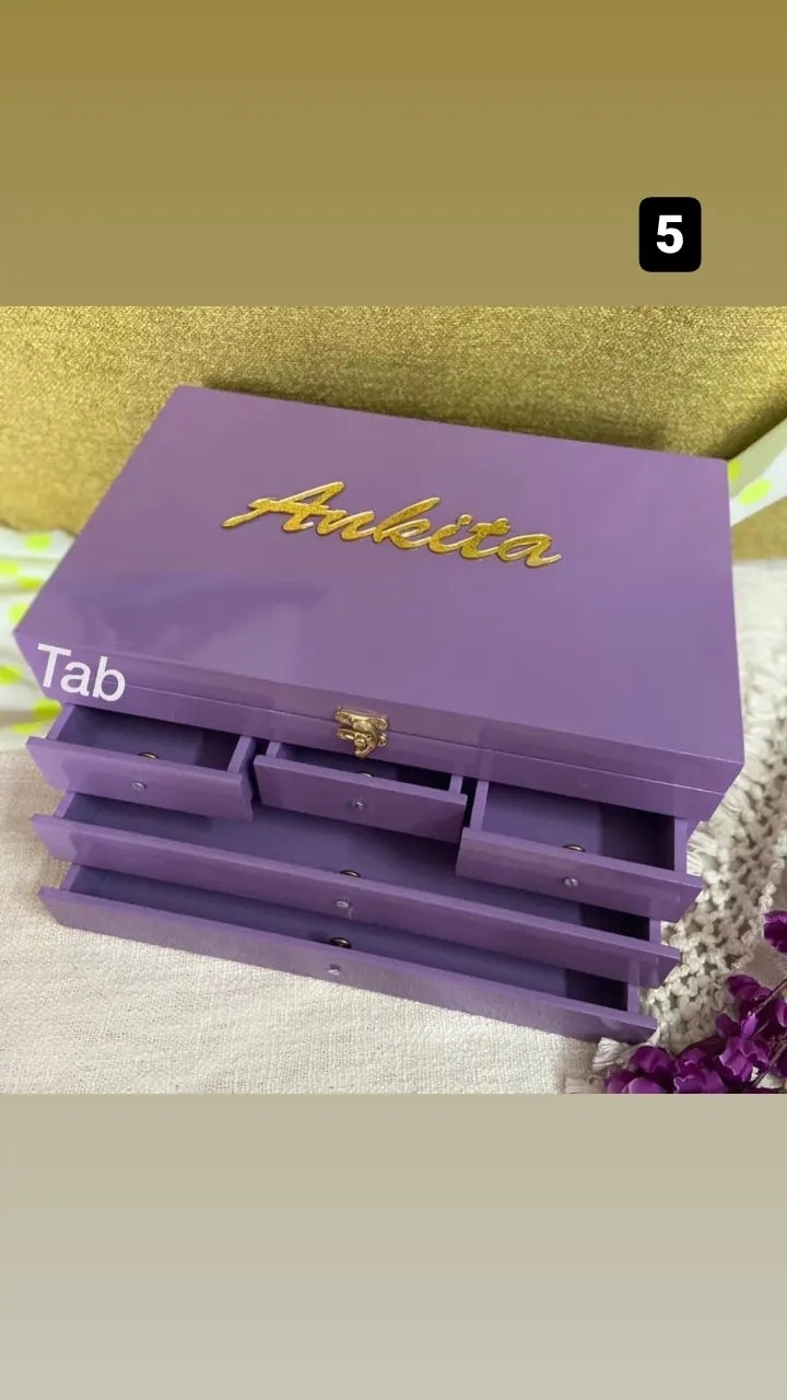Personalized Organizer Box (2 Racks)