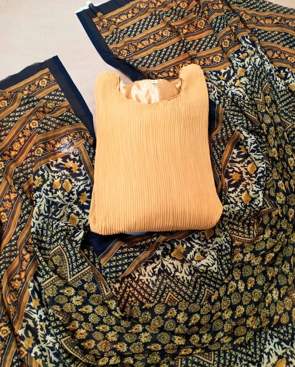 Sai Pallavi Inspired Gown With Digital Print Duppatta