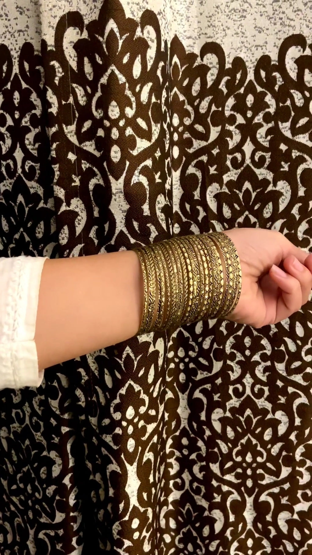 Simple Gold Tone Bangles