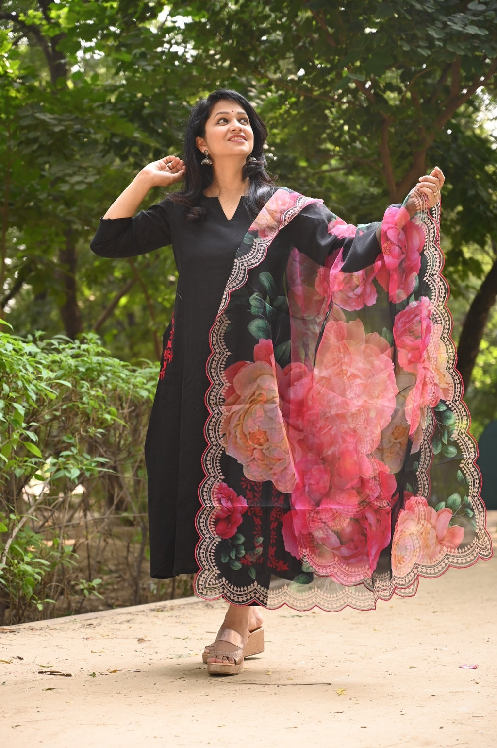 3-Piece A-Line Suit Set