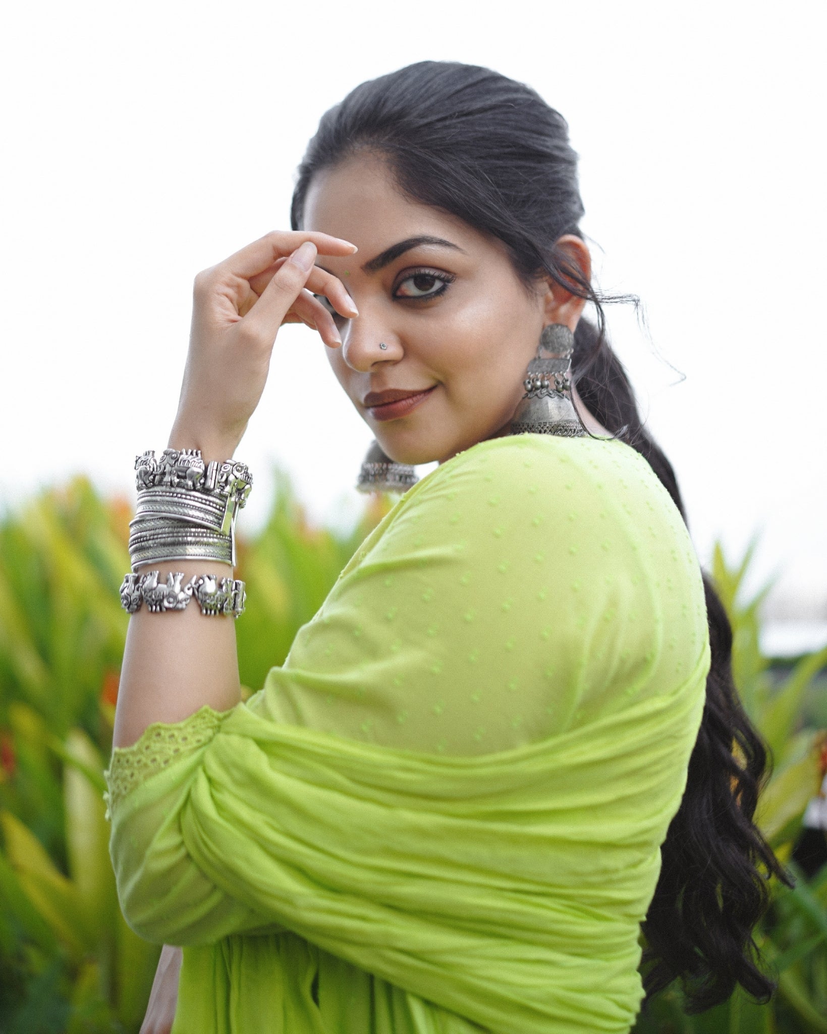 Ahaana's Elephant Bangles (Set Of 4)