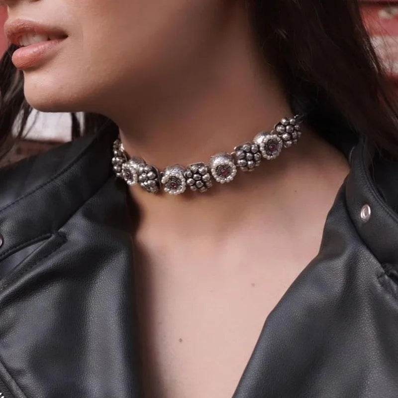 Ghungroo Detailing ChokerSet