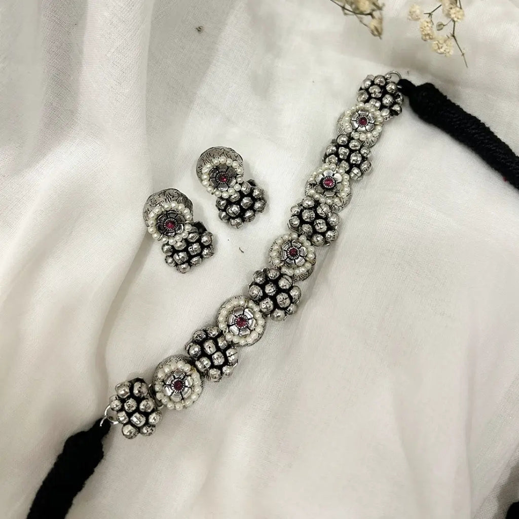 Ghungroo Detailing ChokerSet