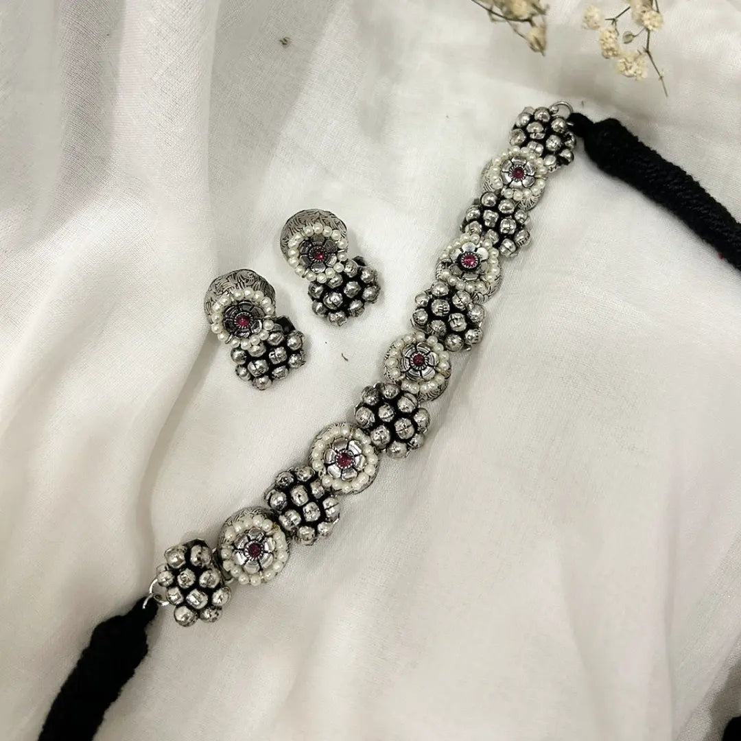 Ghungroo Detailing ChokerSet