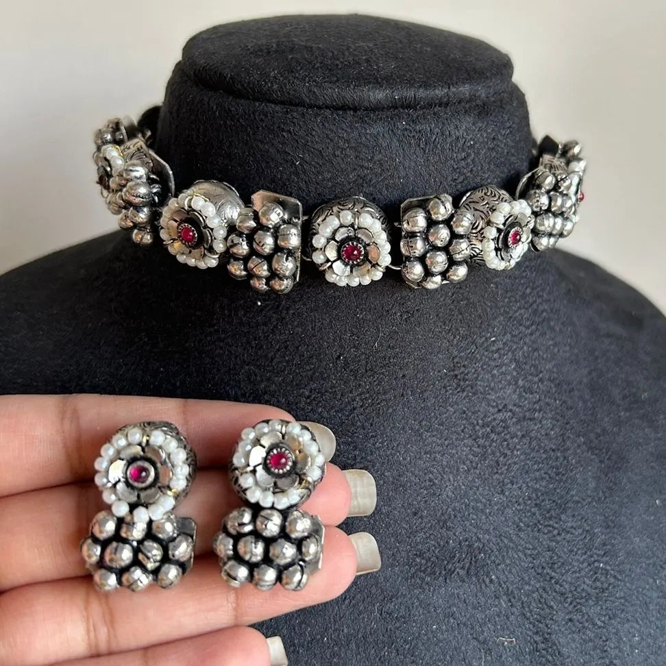 Ghungroo Detailing ChokerSet