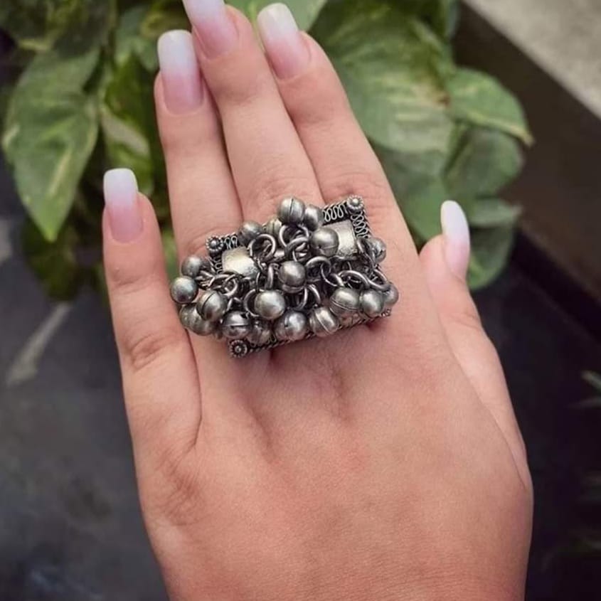 Ghungroo Finger Ring