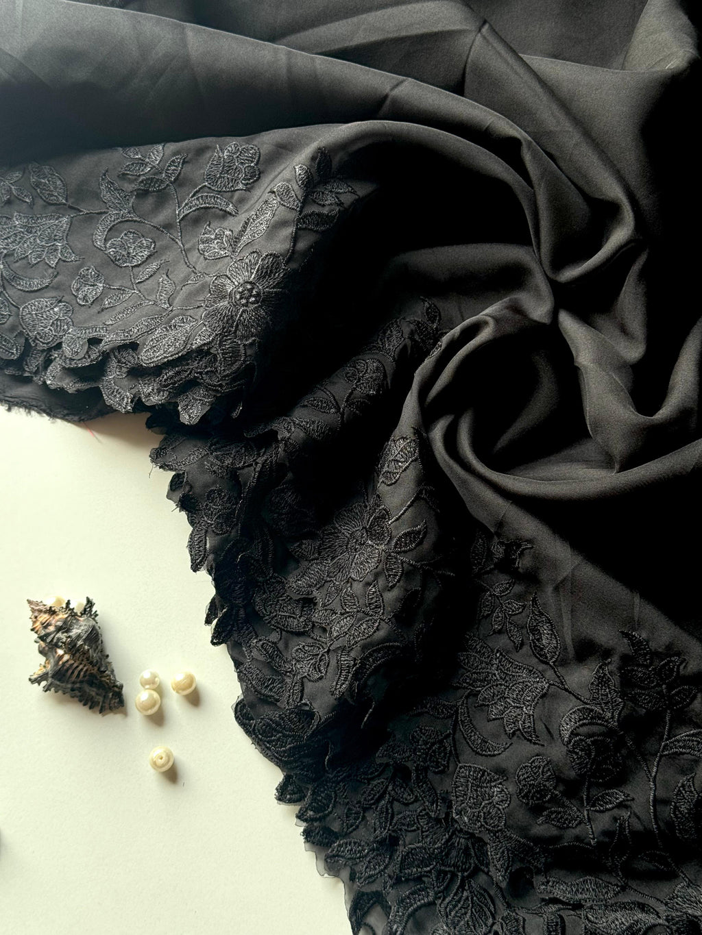 Scalp Thread Organza Saree