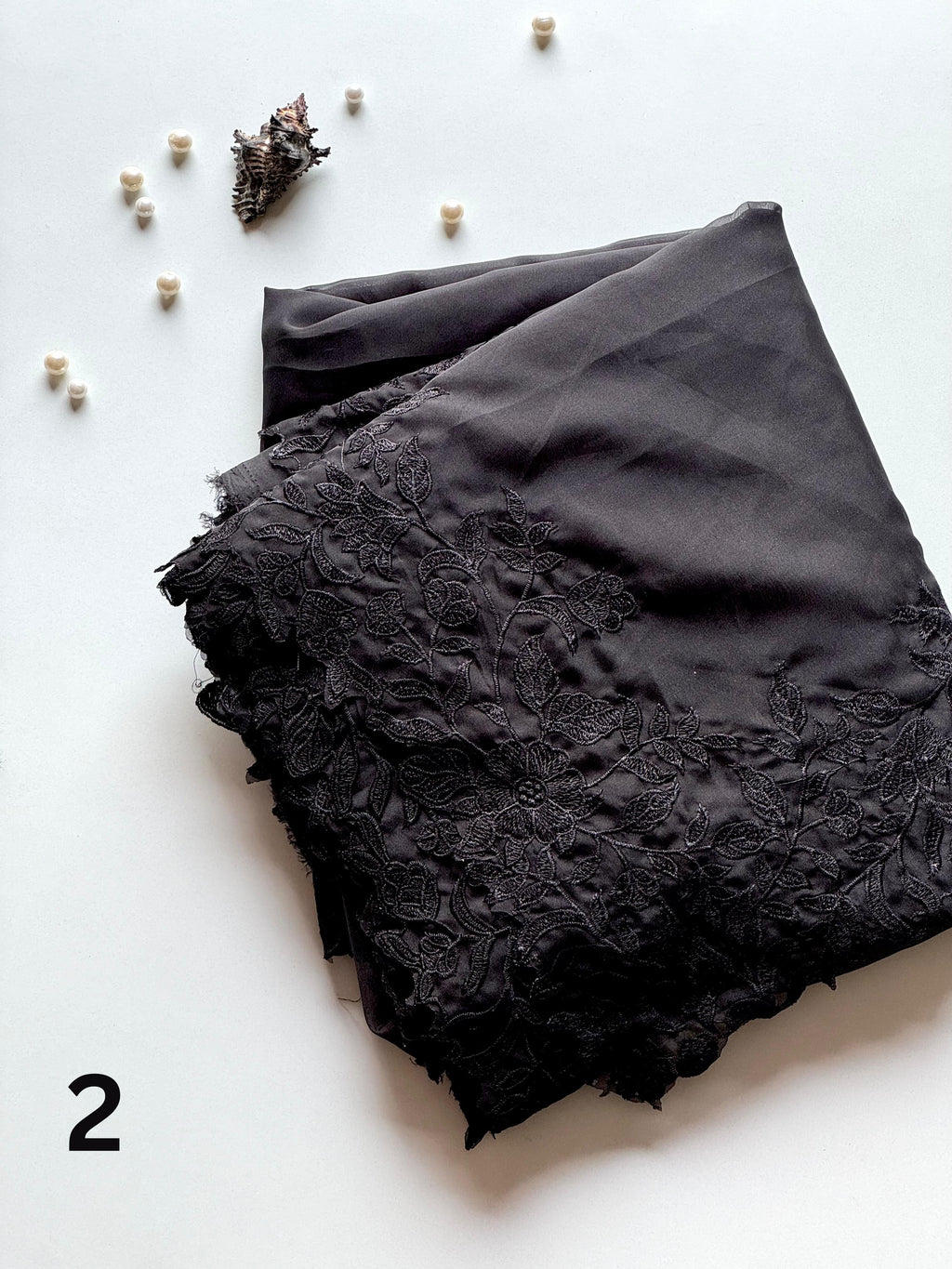 Scalp Thread Organza Saree