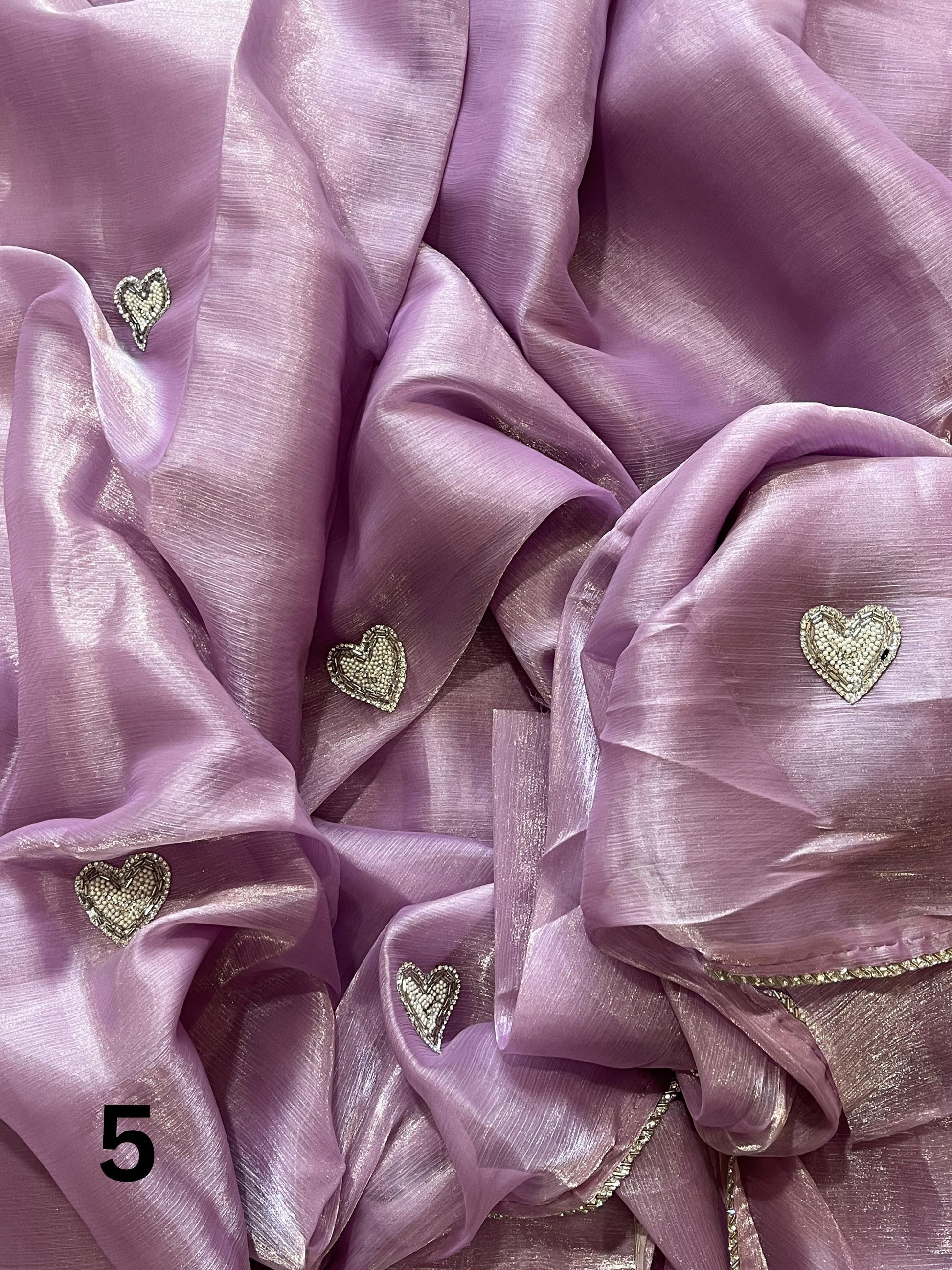 Jimmy Choo Pastel Saree