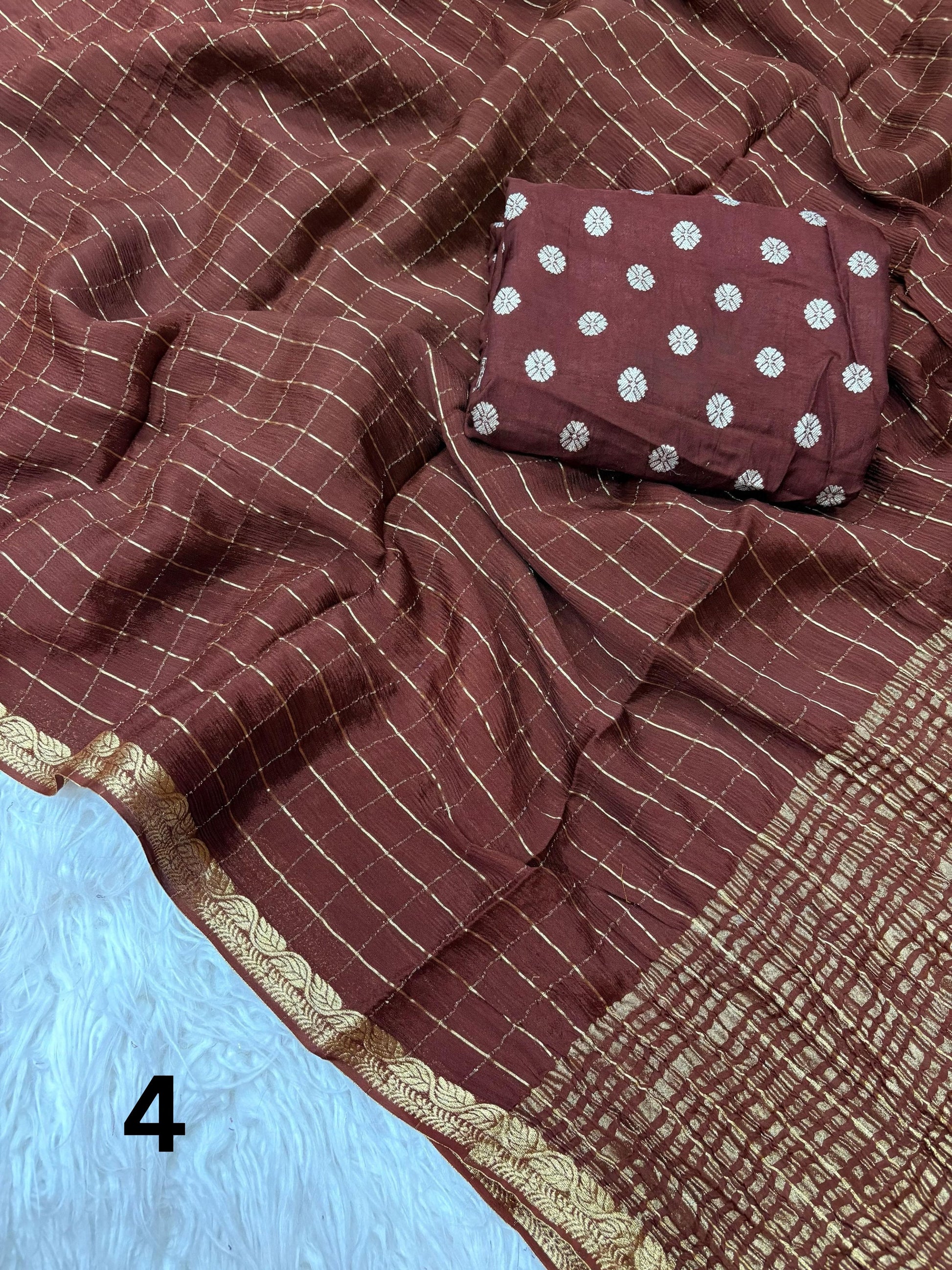 Chinnon Viscose Partywear Saree